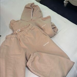 Madhappy Tan Fleece-Lined Set